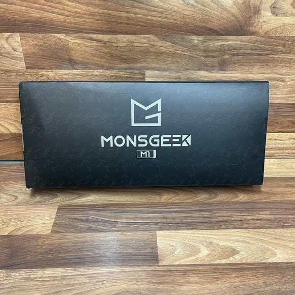 Custom Modded Mechanical Keyboard 75 Percent Silver Monsgeek M1 Thock Lubed RGB - Picture 8 of 9